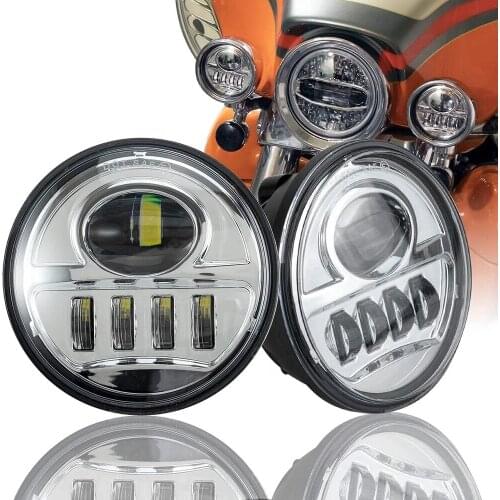 New 4-1/2" 4.5 inch LED Passing Light Led Fog Lamp For Pajero L200 Fog Lights Auxiliary Lamp Motorcycle Projector Headlight