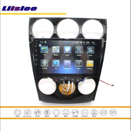 For Mazda 6 2002-2008 Car Radio GPS Map Navigation Audio & Video Stereo Multimedia System No DVD Player