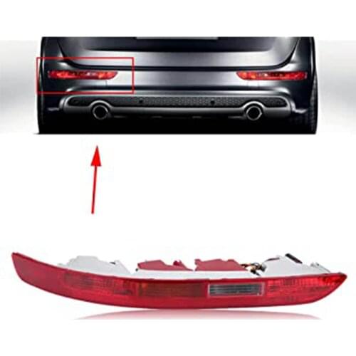 Rear Left Side Lower Bumper Tail Light Reverse Lamp for Audi Q5 09-17 8R0945095 High Quality ABS plastic Red For SQ5 2014-2017