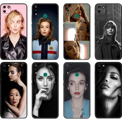 Black tpu Case For Huawei Y9S Y6S Y8S Y5P Y7P Y8P Case For Huawei Y5 lite Prime 2018 Y6 2019 Cover Killing Eve Customer