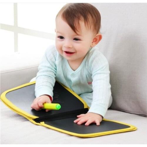 Baby Drawing Board Dust-free Recyclable Washable Not Torn Drawing Board Cute Animal Style Creative Toy Infant Painting Gift