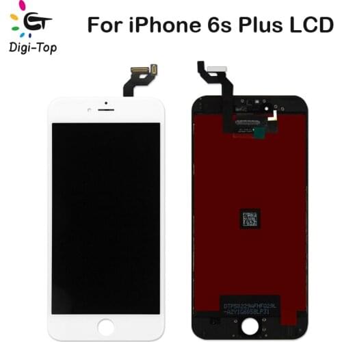 Digi-Top 5Pcs/Lot LCD Touch Screen For iPhone 6S Plus Screen Digitizer Display Assembly Replacement Parts AAA Quality Free DHL