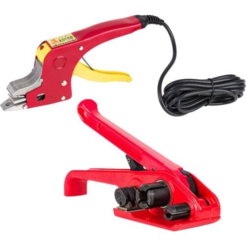 Electric welding strapping machine heating tool manual sealing machine strapping machine with convenient cable tie tightener set