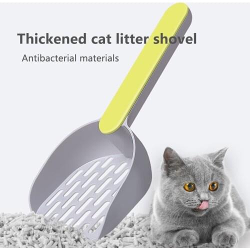 Pet cat Litter Shovel Instant fFiltration Of Large Particle Cat Litter Antibacterial Materials Cat Excrement Cleaning Tool