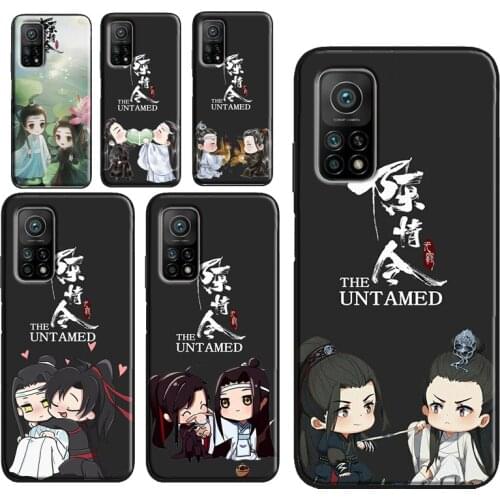 The Untamed Wei Wuxian Lan Wangji Cute Phone Case For Xiaomi Mi 11 10 A3 9T 10T Pro Mi Note 10 Lite POCO M3 F2 Pro Poco X3 Case