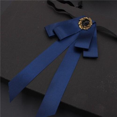 New Korean Streamer Bow Tie British Mens Wedding Jewelry College Style Shirt Accessories Collar Flower Fashion Handmade Bowtie
