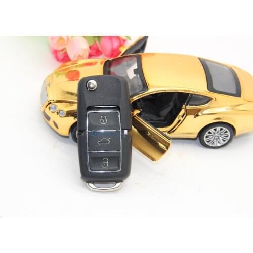 KD B01 Luxury Black 3 button remote