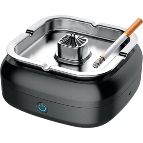 Ashtray Portable High Pressure Negative Ion USB Charge Device Secondhand Smoke Air Filter Purifier for Home Office
