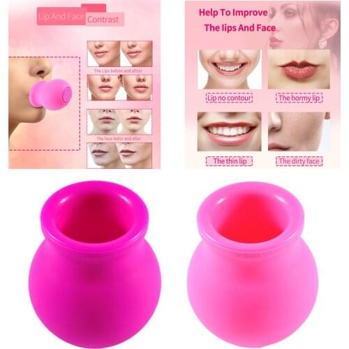 Women Fashion Lip Pump Natural Smooth Lips Plumper Enhancer Beauty Tool Natural Lip Enhancer Treatment Thicker Tool
