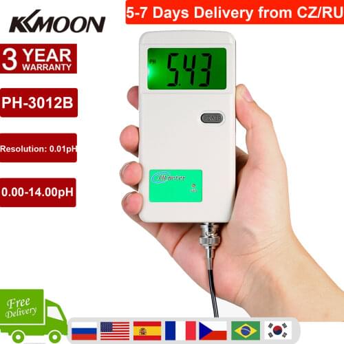PH-3012B pH Meter High Precision Portable pH Tester Backlight Display Water Quality Tester for Laboratory Drinking Water