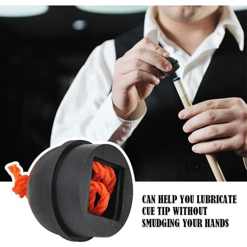 1Pc 4 Colors Rubber Chalk Holders With String For Billiard Pool Snooker Table Cue Stick Club Billiard Accessories