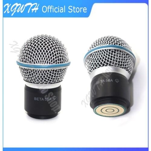 Replacement Cartridge Capsule Microphone Head for Shure SM58 BETA58 BETA58A PGX4 SLX4 PGX24 SLX24 Wireless Mic System