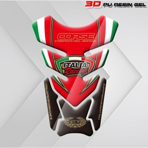 Fuel Gas 3D Rubber Tank Pad Decal Protector Sticker FIT For Ducati 748 916 996 998 Decal