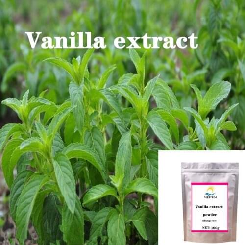 High quality pure vanilla extract powder, Toona sinensis extract powder, vanilla extract powder, spot supply, free of freight