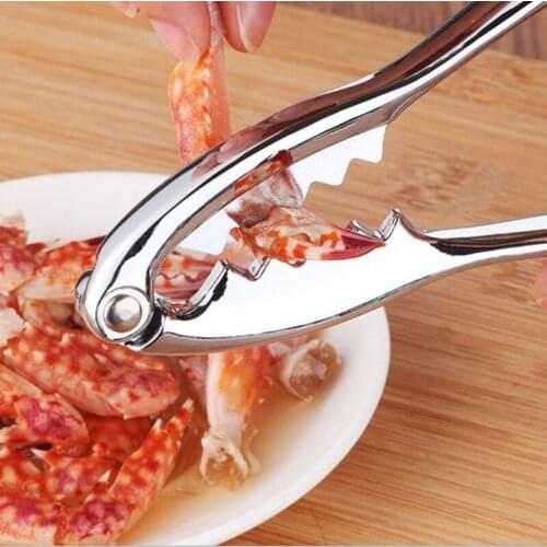 1pc Multi-purpose Seafood Pliers Stainless Steel Crab Tool Lobste Seafood Buffet Restaurant Kitchen Accessories Hot Sale