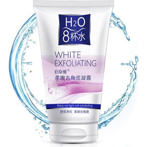 BIOAQUA Facial Cleanser Natural Face Exfoliator Exfoliating Whitening Brightening Peeling Cream Gel Face Scrub Removal