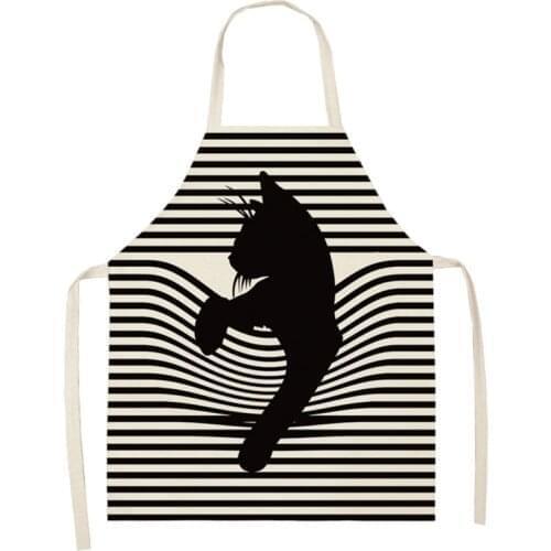 Cute Cat Pattern for Childrens Apron Apron Ladies Apron Baking Apron Apron Kitchen Cooking Apron Mens Apron Cafe Kitchen Apron