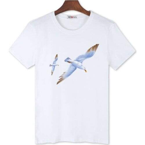 BGtomato Seagull tshirt beautiful birds streetwear hot sale fashion tee shirt homme cool summer hip hop t shirt