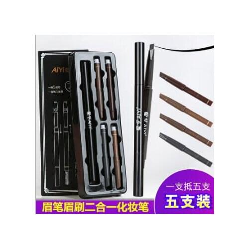 Makeup new style 5pcs/set double-headed eyebrow pencils