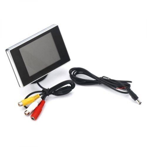 3.5 Inch Small TFT LCD Adjustable Monitor For Security CCTV Camera and car DVR