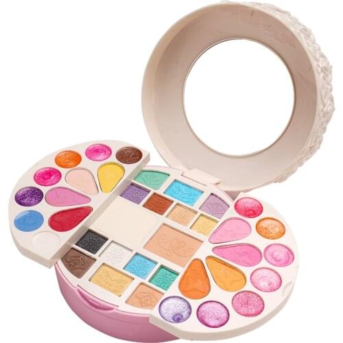 Washable Childrens Makeup Set Girls Princess Cosmetics Set Beauty Makeup Box Toys Birthday Presents for Girl Pretend Play Gifts
