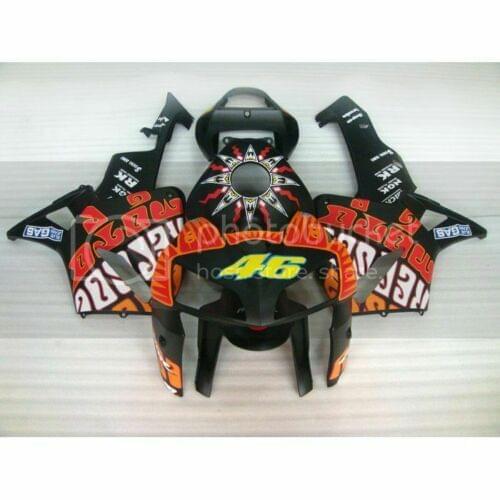 Wotefusi Compatible to Honda ABS Bodywork Fairing CBR600RR F5 2005-2006 05 06(15)
