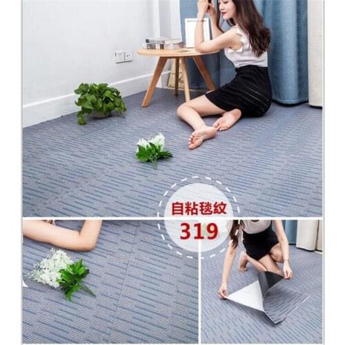 Beibehang Self-adhesive pvc plastic sheet flooring thick wear-resistant waterproof stone pattern carpet floor plastic assembly
