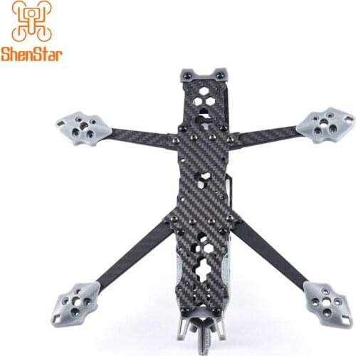 ShenStar DIY 5inch Frame for Avenger 215/Avenger 225HD 215/225mm Wheelbase 4mm/5mm Arm Carbon Fiber for FPV RC Drone Quadcopter