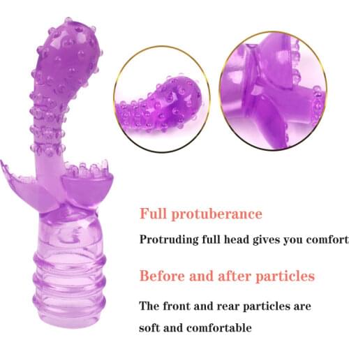 Clitoris Stimulation G Spot Head Covers for Vibrators Accessories AV Vibrator Massager Adult Sex Toys for Woman Masturbator