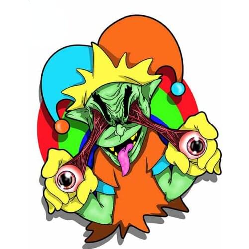 Jpth 13cm x 10.2cm for exophthalmos vinyl decorative scratch resistant car sticker, window decal for vanjuyixi JP