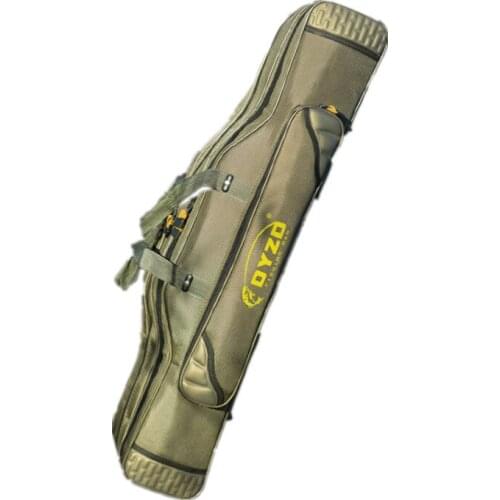 80cm90cm1m 1.2 two-layer three-layer four-layer large-capacity fishing gear bag sea rod bag fishing rod bag big belly bag