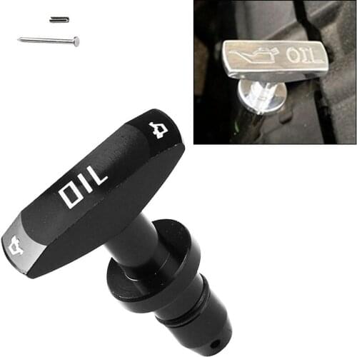 Billet Aluminum Oil Dipstick Handle For Ford 1999-2011 Mustang GT V8 GT500