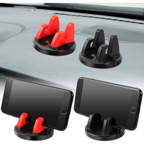 Car Phone Holder Stands Rotatable Support Anti Slip Mobile 360 Degree Mount Dashboard GPS Navigation Universal Auto Accessories