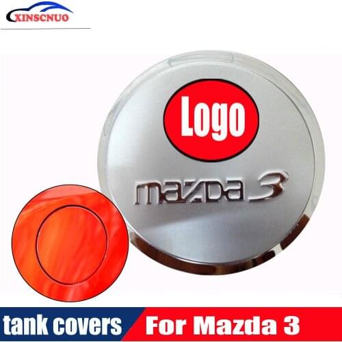 Car Styling Refitting Oil For Mazda3 Mazda 3 Refit Special Fuel Tank Cap tank Cover Sticker Trim Accessories