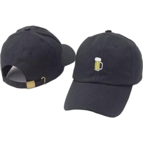 Beer cup baseball cap hip hop embroidery hiphop beer dad hat casual women the rapper cap sports femen snapback hat men kpop bone
