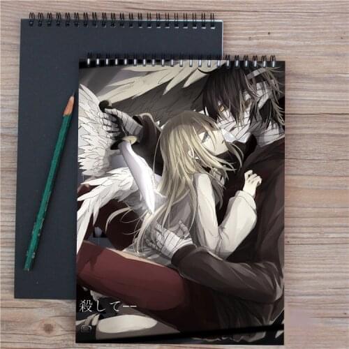 Anime Angels of Death A4 160g Sketchbook notebook student stationery 25 Sheets Drawing Paper Sketching