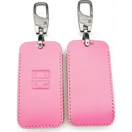 4 Button Smart Car Remote Key Case For Renault Ridjar Megane Capturer 4 Rs Koleos Logan Cover Keychain Protect Accessories Shell