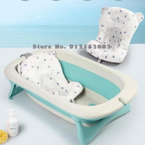 Dusen Baby Bathtub Baby Folding Bathtub Newborn Children Bath Artifact Bathtub Washing Care Products Large