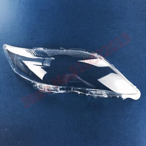For Toyota Camry 2009-2011 European and American version Transparent Headlight Glass Shell Lamp Shade Headlamp Lens Cover