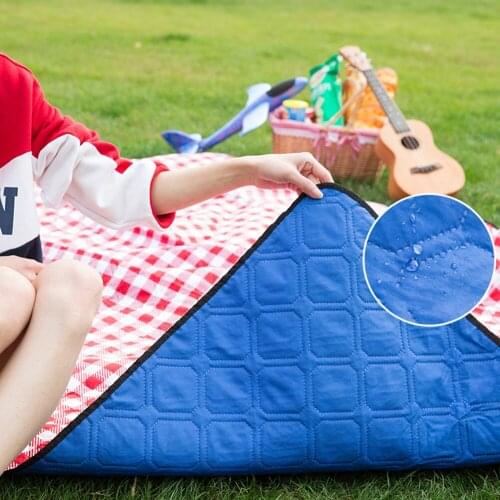 Household Portable Thickening Picnic Mat Outdoor Camping Travel Mat Fashion Portable Folding Pad Anti-Dirty Picnic Mat