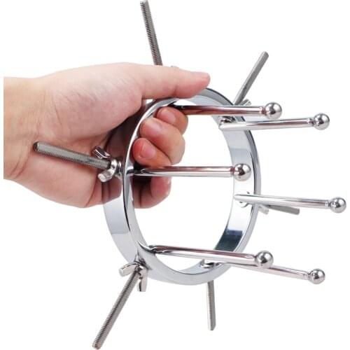 Extreme Anal Vaginal Dilator Vaginal Speculum Mirror Adult Metal Anus Pussy Dilator Anal SM toy For Woman utt Expansion Device