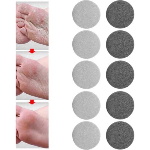 5pcs Electric Foot Grinder Head Replacement Foot File Dead Skin Callus Remover Head Pedicure Tools