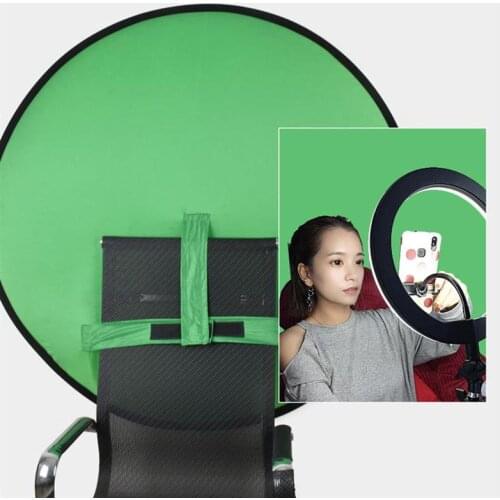 110cm Green Screen Photography Studio Non-woven Backdrop Background Color White Black Chromakey Cloth