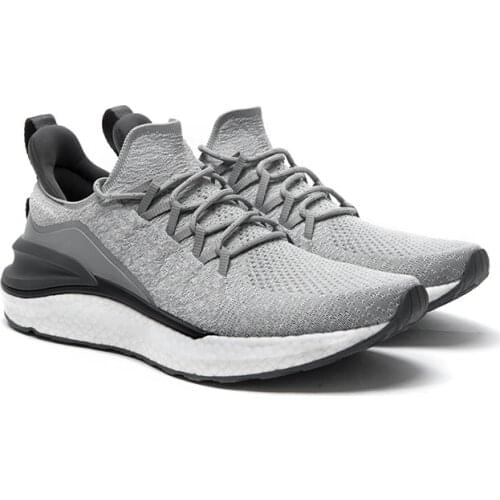 Original Xiaomi Mijia Sneakers 4 Outdoor Sports Uni-moulding 4D Fishbone Lock System Knitting Upper Running Shoes For Smart Home