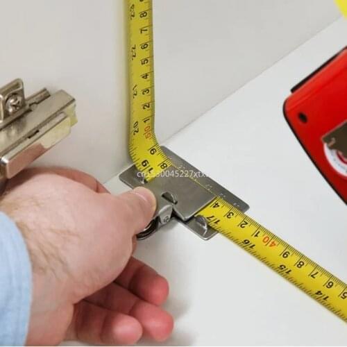 Measuring Tape Clip Corner Edge Clamps Fixed Measurement Accurate Reading Tape Measures Positioning Clip Woodworking Tools
