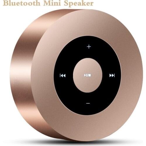 Mini Wireless Bluetooth Speaker Small Music Audio TF USB FM Stereo Sound Speaker Touch Screen Stereo PC Wire Bluetooth Speaker
