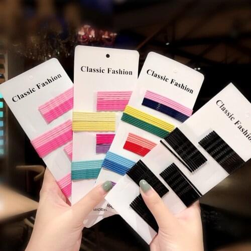 New 50pcs U Shape Hair Clips Bobby Pins For Women Girls Bride Hair Styling Accessories Black Gold Brown Hairpins Metal Barrettes