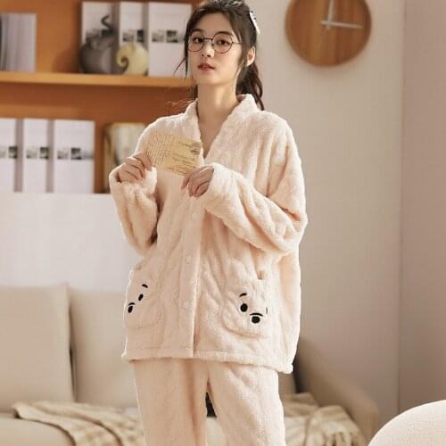 PIGIAMA Women's Warm Pajamas