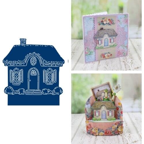 A Happy Place Metal Cutting Dies for DIY Scrapbooking Crafts Dies Cut Stencils Maker Photo Album Template Handmade Decoration