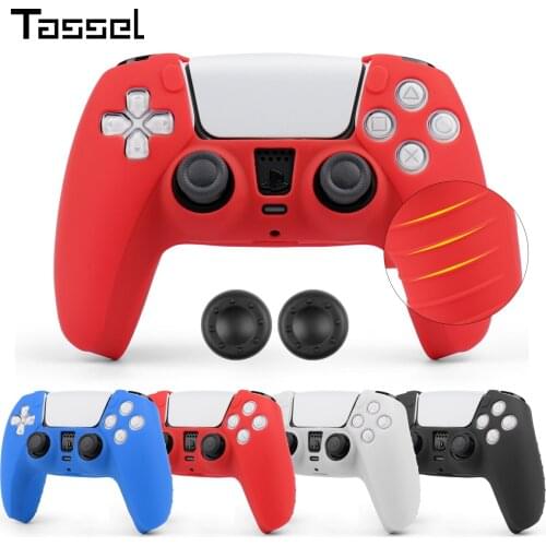 Silicone Case For PS5 Gamepad Protective Cover Shell Protection Housing For SONY Playstation 5 Controller For PS5